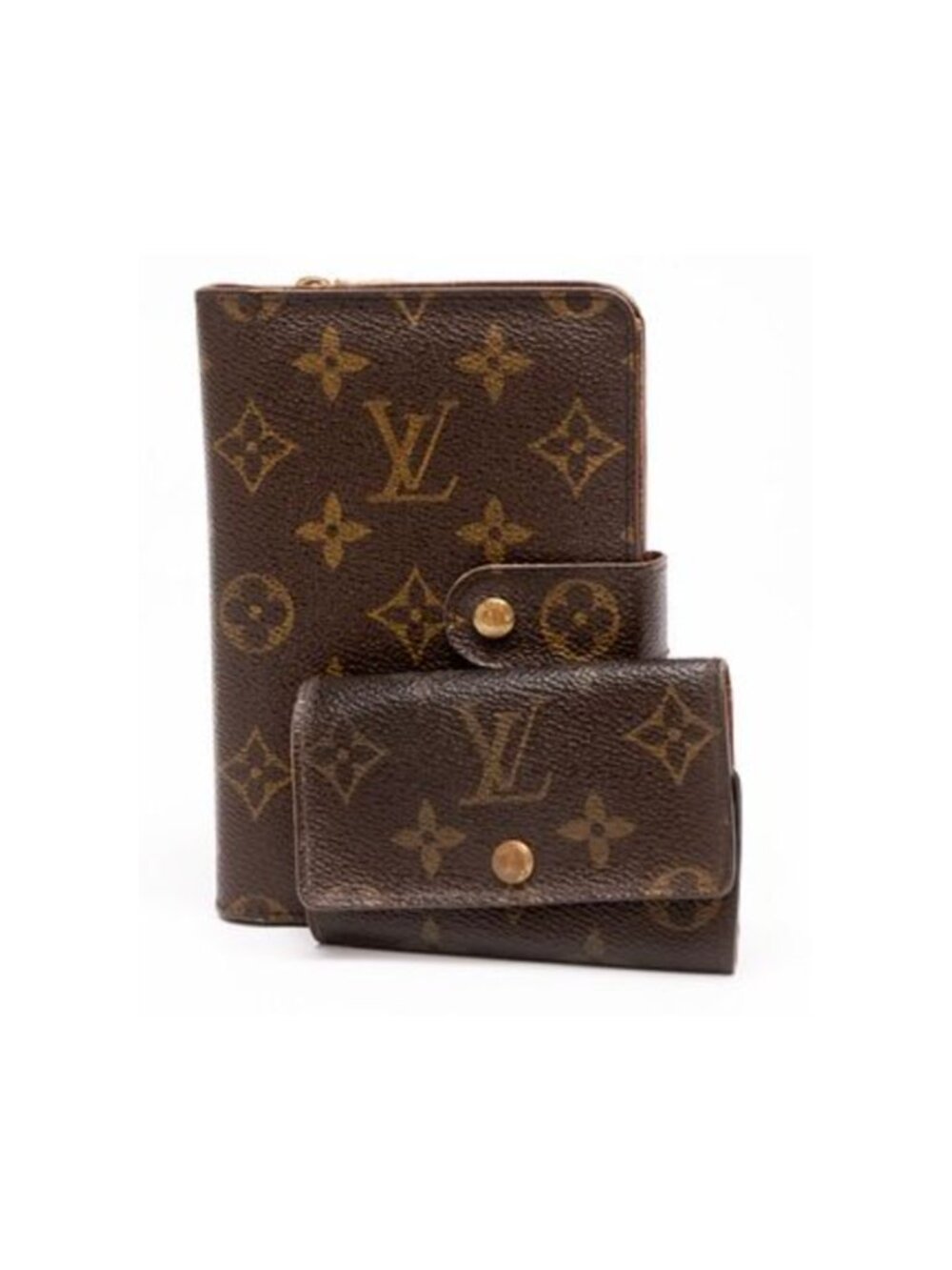 Vintage Louis Vuitton Snap Wallet/Organizer & Key Holder